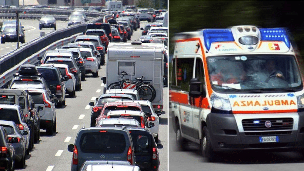 Treviso, muore bloccato nel traffico