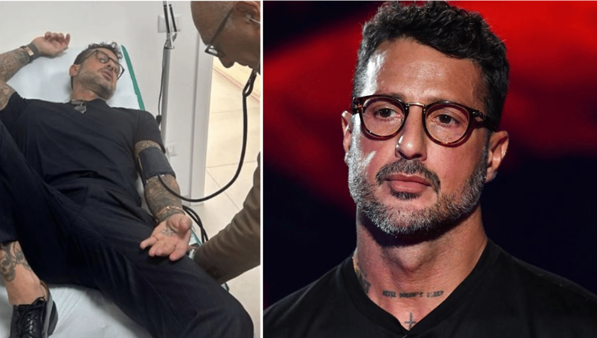 Malore per Fabrizio Corona