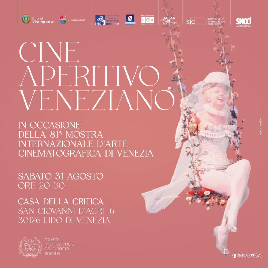 Venezia 81, CineAperitivo “Social” alla Casa della Critica