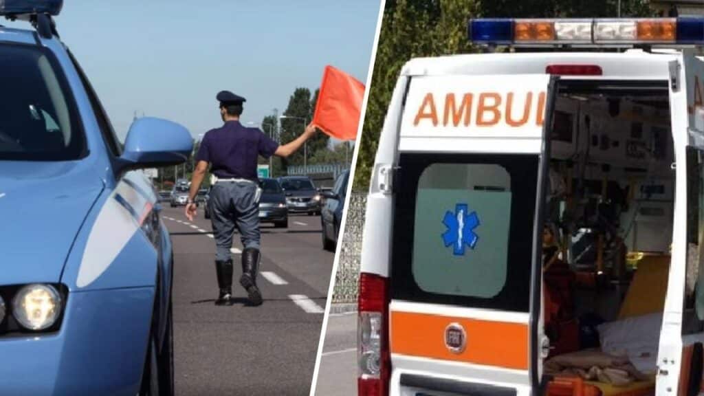 incinta bloccata traffico partorisce tangenziale