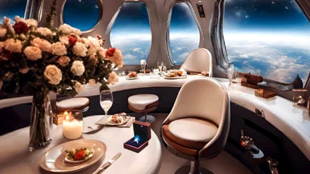 Cena nello spazio, ora è possibile: arriva il ristorante StellarEmbrace: quanto costa e cosa si mangia