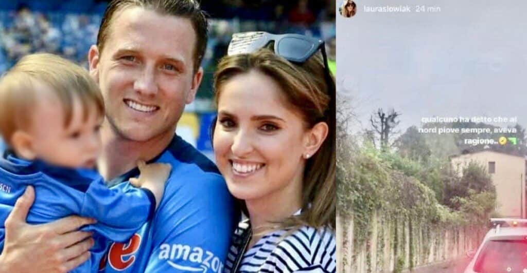 La moglie di Zielinski e la nostalgia per Napoli: le parole