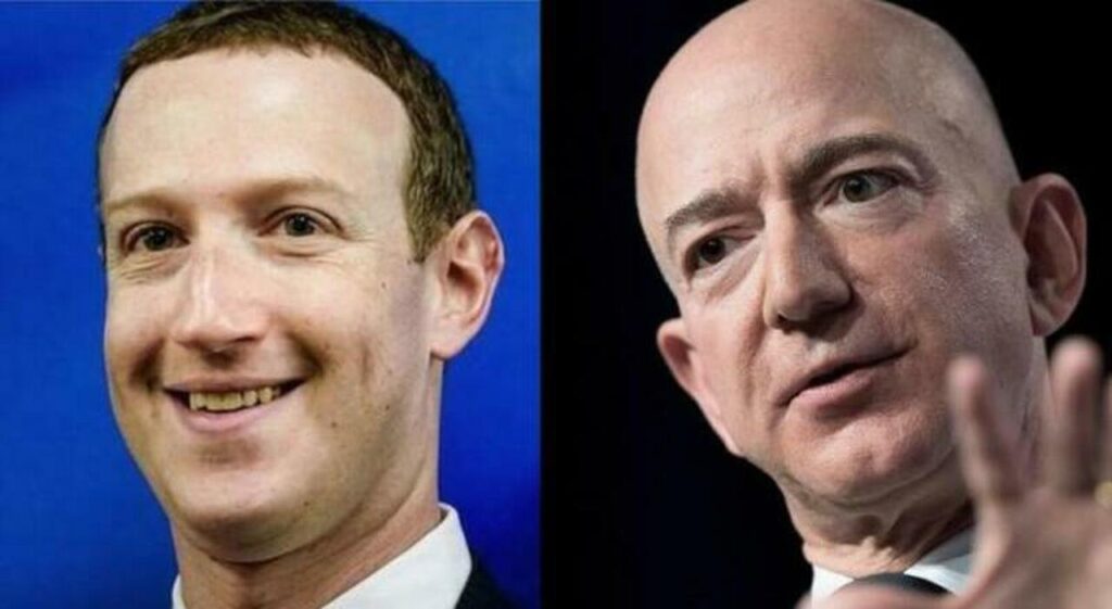 Mark Zuckerberg supera Jeff Bezos e diventa il secondo uomo più ricco al mondo