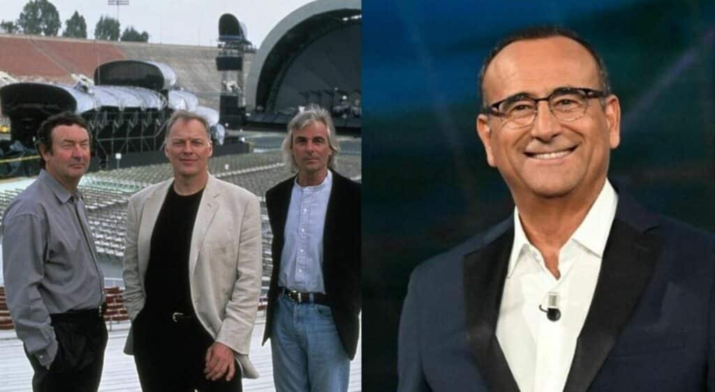 Sanremo 2025 e il sogno di Carlo Conti di portare i Pink Floyd sul palco