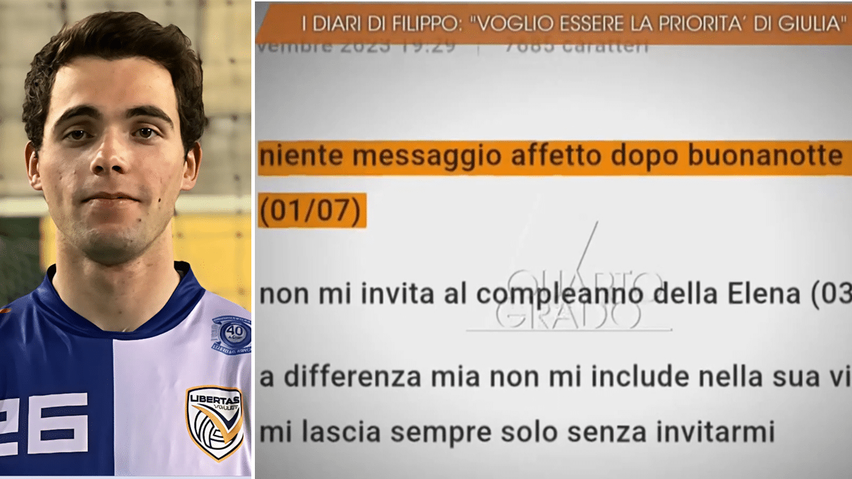 Il diario segreto di Filippo Turetta