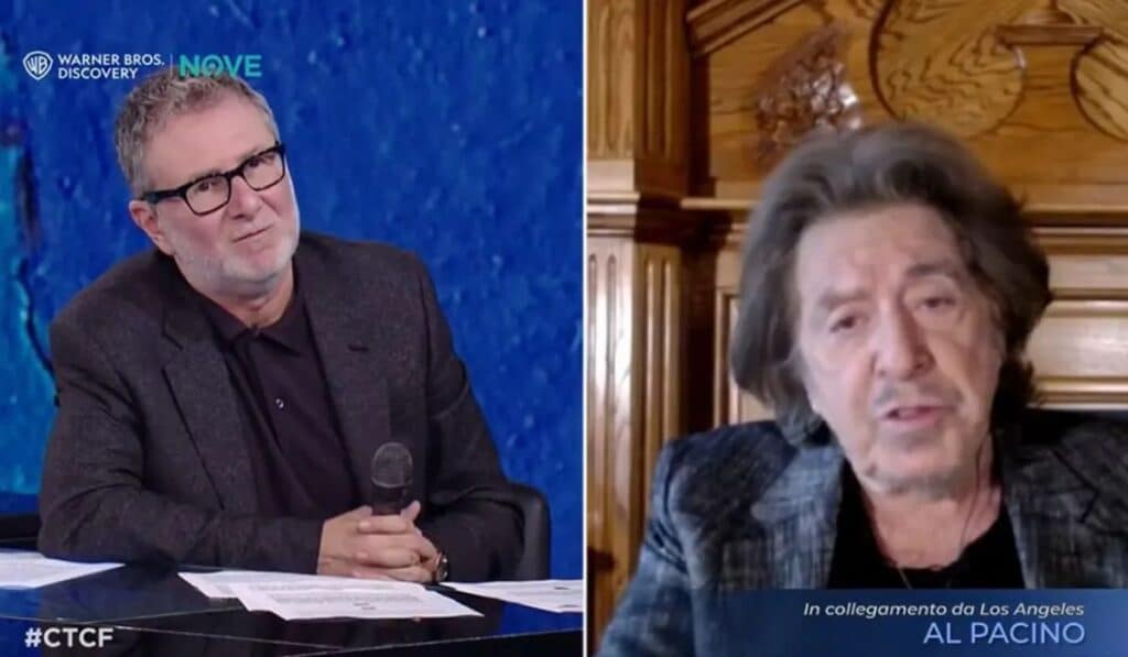 al pacino che tempo che fa