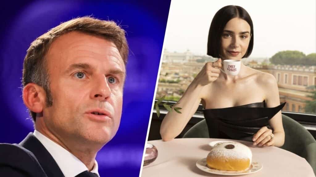 emily in paris macron