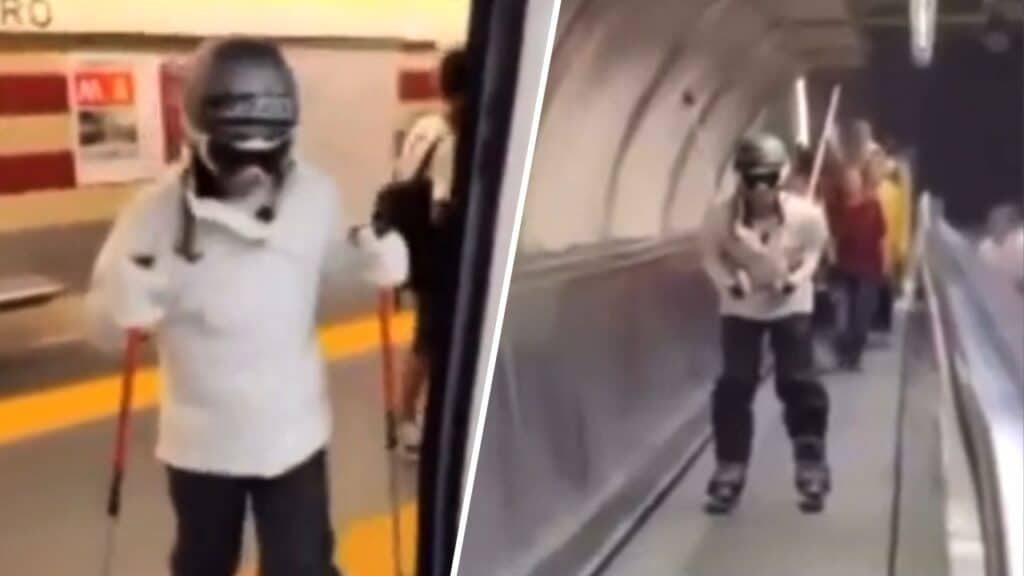 metro roma sci video