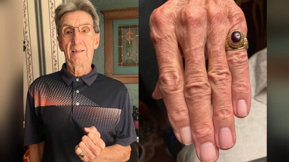 Smarrisce l'anello della laurea e lo ritrova dopo 47 anni: ecco come ha fatto